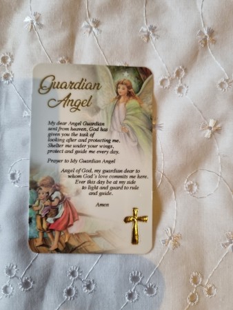 GUARDIAN ANGEL Beskyttelse/ bønne Kort