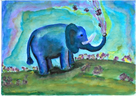 BLÅ ELEFANT